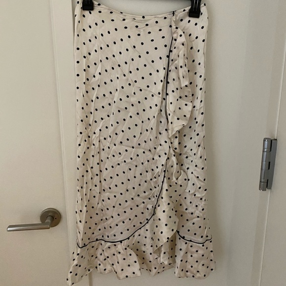 Ganni ruffle polka dot skirt Size 36 - Picture 2 of 5